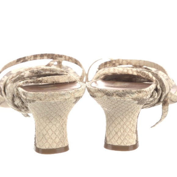 Paris Texas leather animal print gladiator sandals - Picture 4 of 8